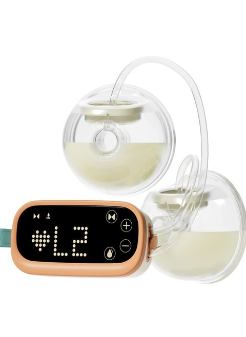 New Hands-Free Wearable Pump with 4 Modes and 8 Levels, Breast Pump