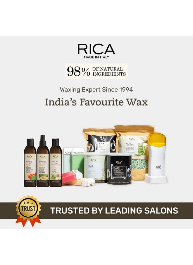 Rica - Wax Green Apple Roll-On Wax Kit (Set Of 3 Refill Wax) 100 Ml - Image 1