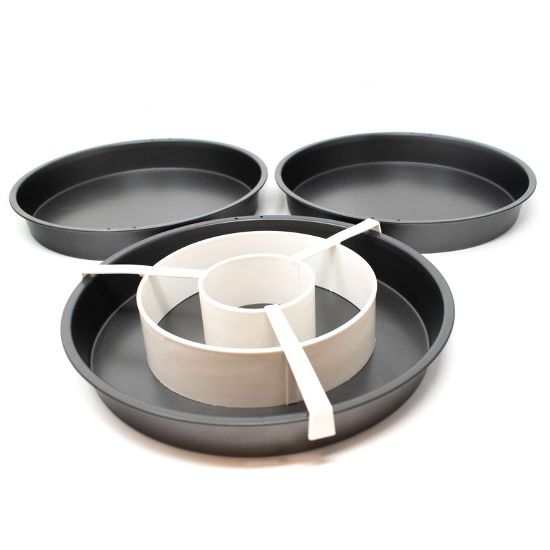 Norpro - 3813 Norpro Checkerboard Cake Pan Set, One Size, as shown - Image 1