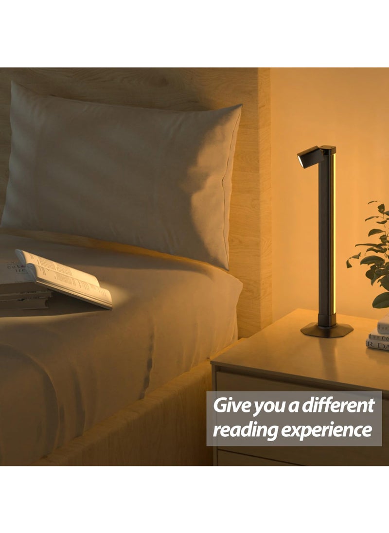 أشرطة إضاءة LED ذكية RGB للقراءة وإضاءة محيطة مع مزامنة الموسيقى DIY وأضواء الألعاب مع التحكم في التطبيق وتغيير اللون