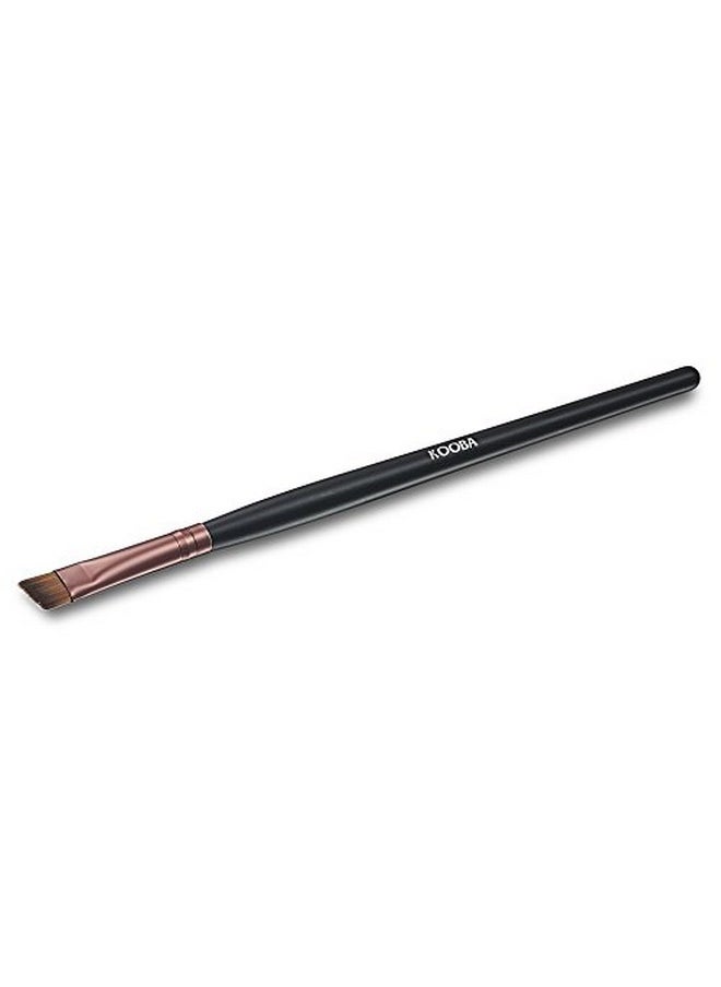OWLFAVO - Kooba Makeup Angle Eyeliner Kabuki Brush - Portable Eye Powder Foundation Brush, Beauty Cosmetic Tool For Professional And Travel - Image 1