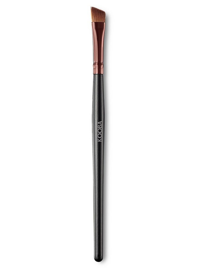 OWLFAVO - Kooba Makeup Angle Eyeliner Kabuki Brush - Portable Eye Powder Foundation Brush, Beauty Cosmetic Tool For Professional And Travel - Image 1
