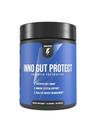 Inno Gut Protect | Complete Probiotic & Postbiotic Formula, Vegan-Friendly, CoreBiome, Grape Seed Skin Extract, Super Probiotic Blend, 30 Servings - pzsku/Z5BF83F76BC0CE73E0C52Z/45/_/1689271033/fe3e4bc7-60a0-4de0-bce7-87ee8208c705