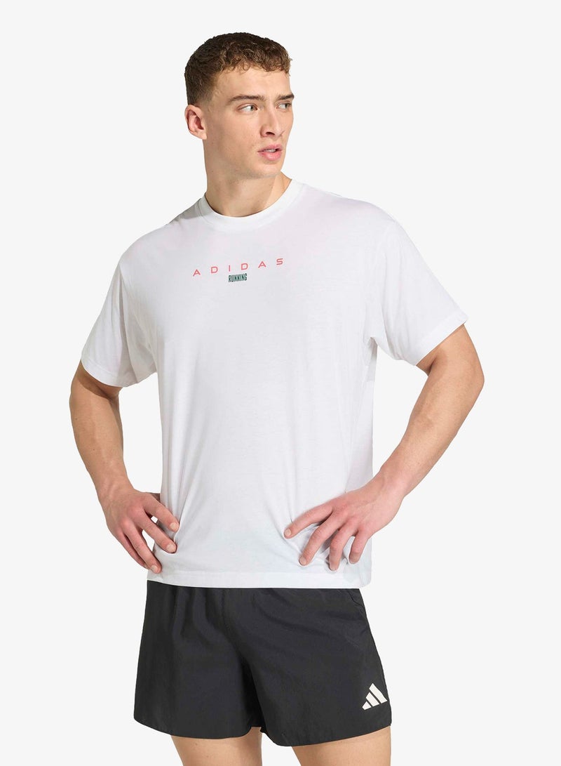 Adidas Running Dubai Graphic T-Shirt - Image 3