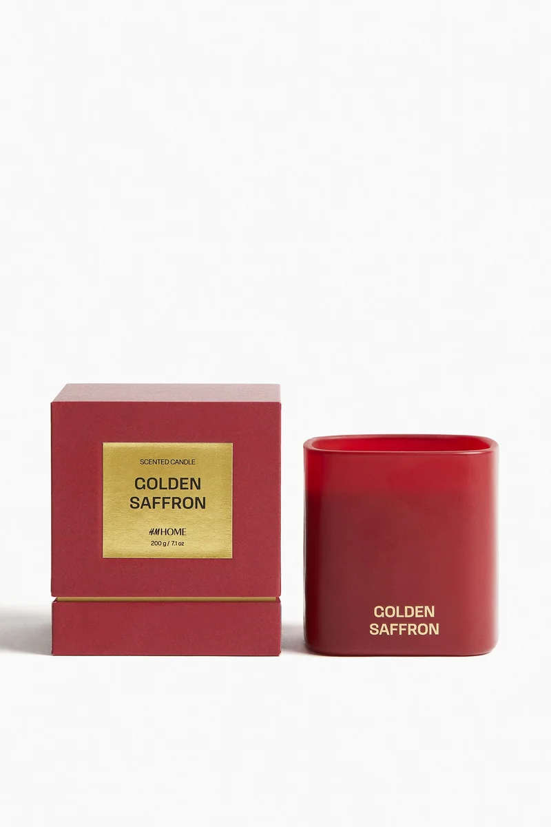 H&M Scented candle in glass holder