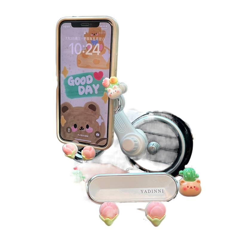 Desk Phone Stand with Fits Most Smartphones Viewing Angle for Tabletop Viewing in White - Image 4