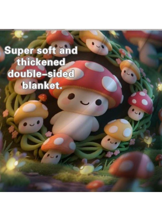 general Baby and children's cartoon flannel thin blanket (warm and comfortable, suitable for sleep, game use) 70cm*100cm - Image 2