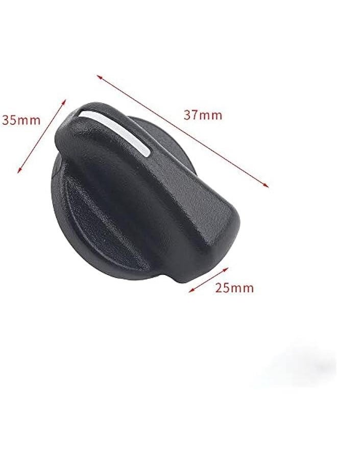Generic 3PCS A/C Heater Air Conditioning Knob Control Blower Fan Knob Compatible for for Jeep Wrangler 1999-2006,for Dodge Ram for 1999-2003 for 5011218AC  - Image 2