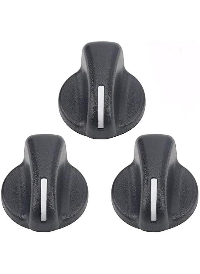Generic 3PCS A/C Heater Air Conditioning Knob Control Blower Fan Knob Compatible for for Jeep Wrangler 1999-2006,for Dodge Ram for 1999-2003 for 5011218AC  - Image 1