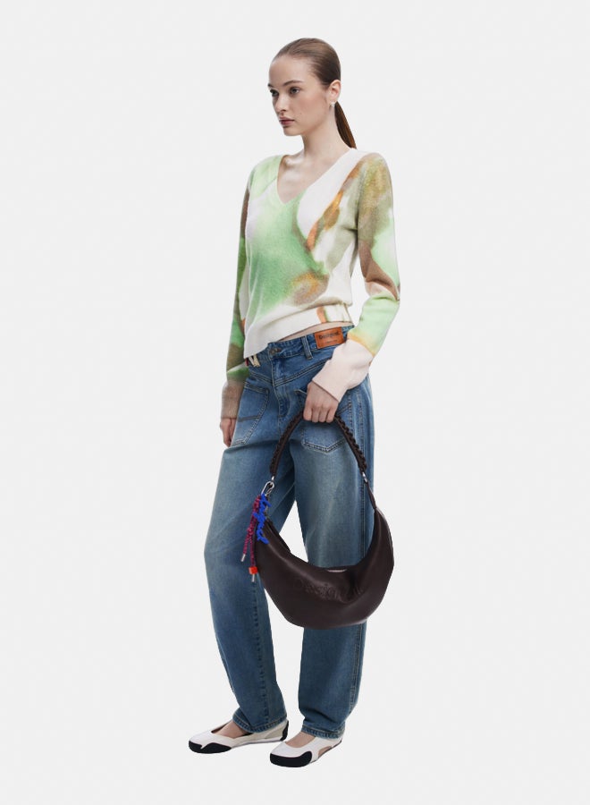 DESIGUAL Medium 3D logo crossbody bag - Image 1