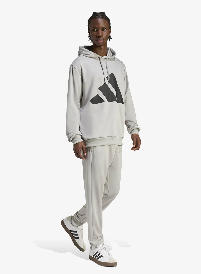 Adidas MGREYH/BLACK Big Logo Hooded Tracksuits for Men | Best Price UAE