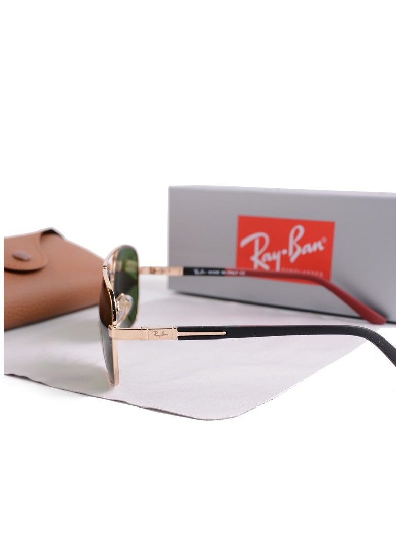 Ray-Ban Ray-Ban Classic Pilot Sunglasses Gold Framed with Grey UV Lenses  - Image 2