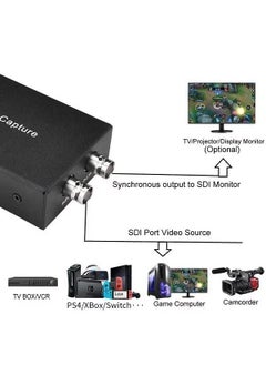 atdaraz atdaraz Video Recording Device 1080P 60fps USB 30 UVC SDI HD Game Video Recording Device Live Streaming Windows Linux OS X System  - Image 2