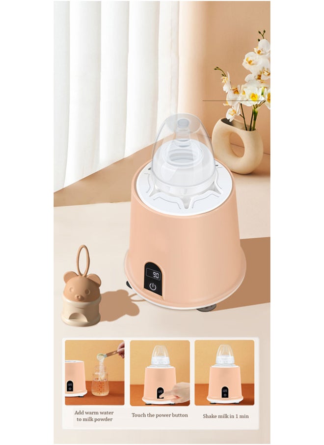 kiddoz Electric Baby Milk Warmer, Rose Pink  - Image 4