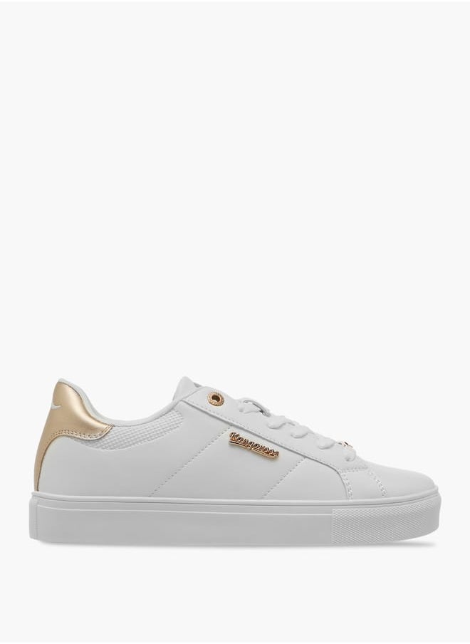kangaROOS Women's Panelled Slip-On Sports Shoes With Metal Accent  - Image 3