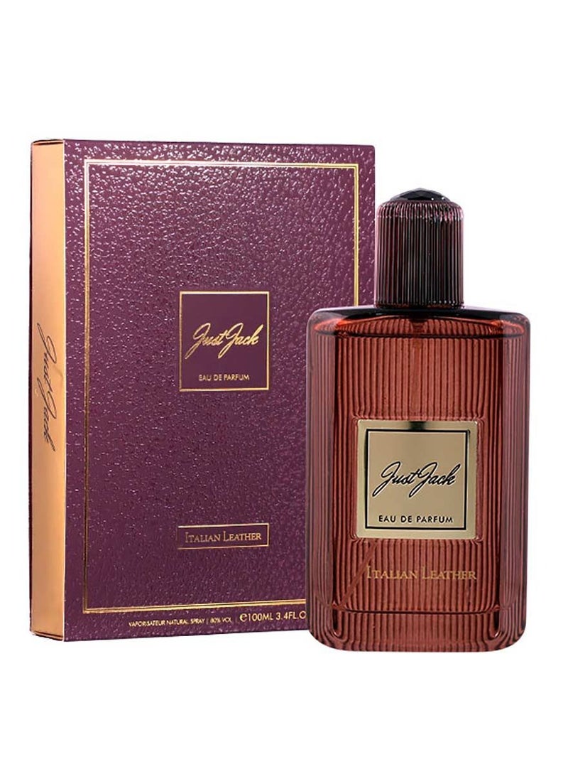 Just Jack - Just Jack Italian Leather Perfumes For Men and Women, Eau De Parfum 100ML, For Him/Her Long Lasting Fragrance - Image 1