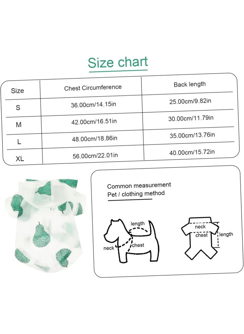 GGOOT Puppy Sun Hoodie Adorable Hooded Pet Garment for Outdoor Use Breathable Summer Clothing for Dogs and Cats Eye Catching Design for Photos and Parties  - Image 2