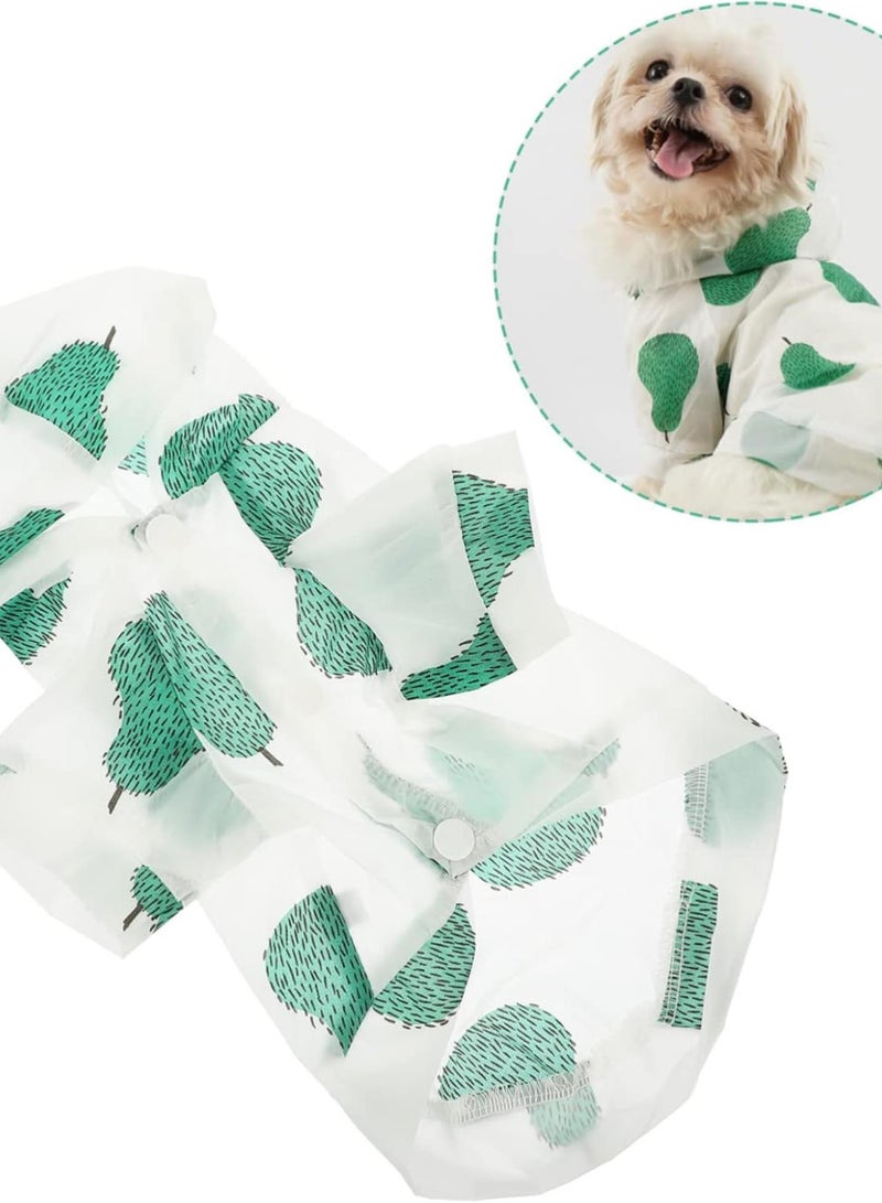 GGOOT Puppy Sun Hoodie Adorable Hooded Pet Garment for Outdoor Use Breathable Summer Clothing for Dogs and Cats Eye Catching Design for Photos and Parties  - Image 5