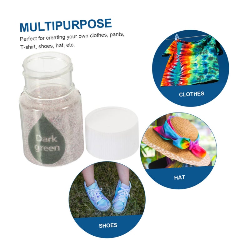 طقم مسحوق صبغ الأقمشة 40 جرام أصباغ ربط الصباغة للملابس حرف يدوية DIY - Image 4