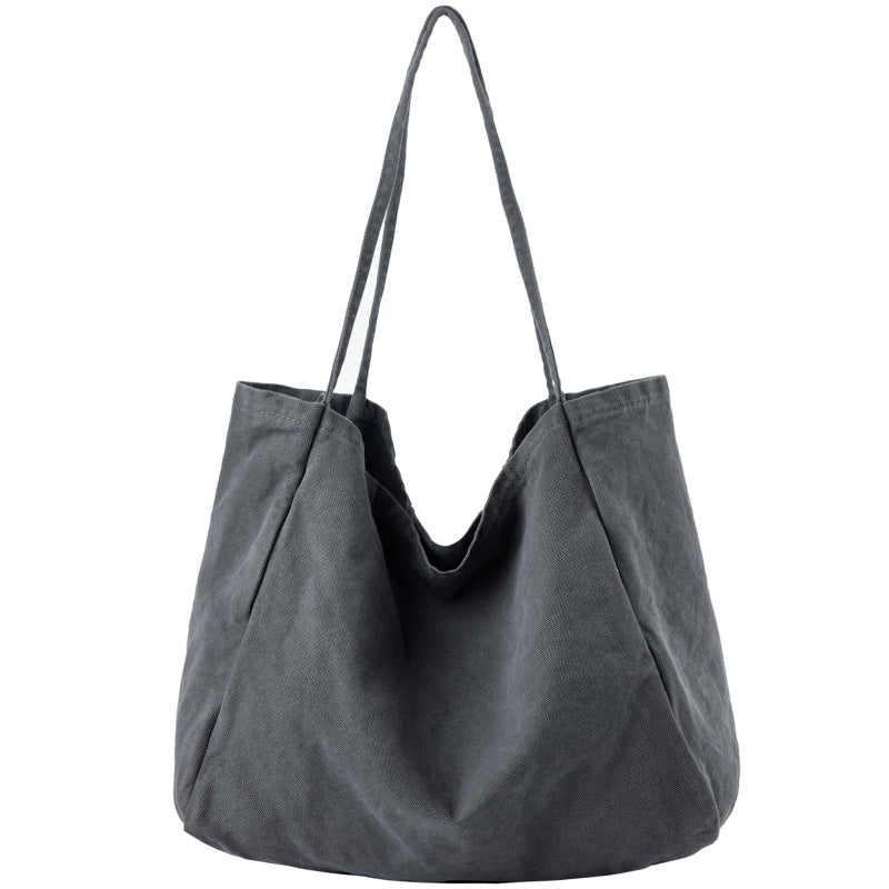 YAVCOOL Canvas Tote Bag for Women Large Hobo Shoulder Bag for Work Travel Casual Message Bag Tote Purse handbags - Image 1
