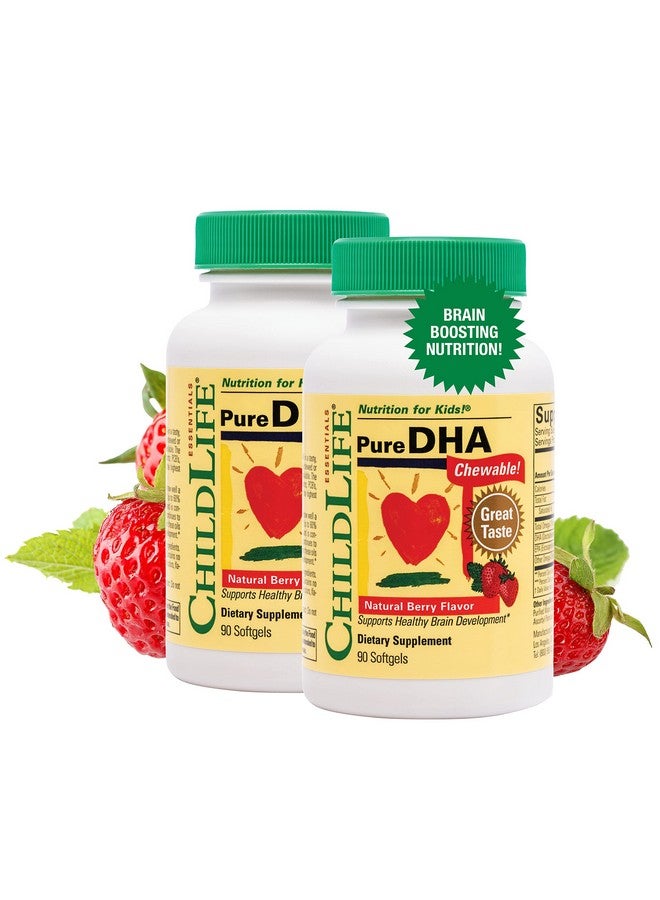 Child Life Pure Dha Dietary Supplement 90 Soft Gel Capsules Pack Of 2