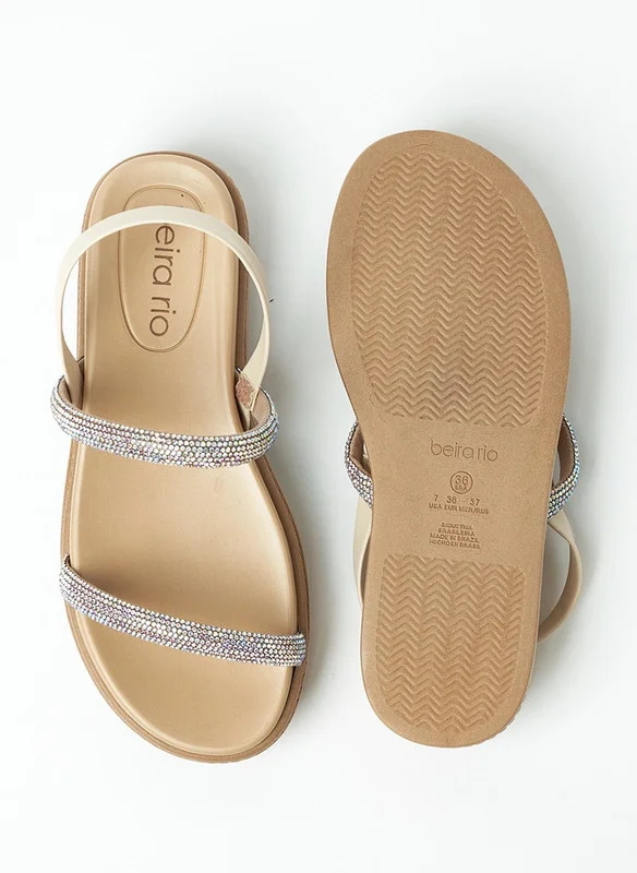 Beira Rio Sandals for Women with Back Strap – Stylish & Supportive sling Back Ladies Sandals