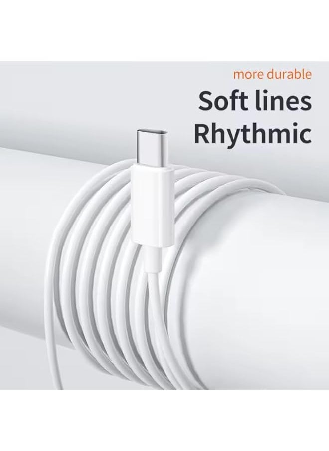Risen - TYPE C Headphones Wired Earphones USB C Built- in Mic & Volume Control Headset Compaatible with Pro Max Plus, iPad Pro, Android Smart Phone,S23/S22/S21/S20, Note10/20, A53/A54 - Image 1