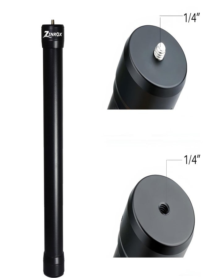 ZINROX® Gimbal Extension Rod: Made in India - Durable, Lightweight and Robust Aluminum Alloy Pole with Universal 1/4" Thread Mount - Compatible with All Gimbals Stabilizers and Cameras - Image 4