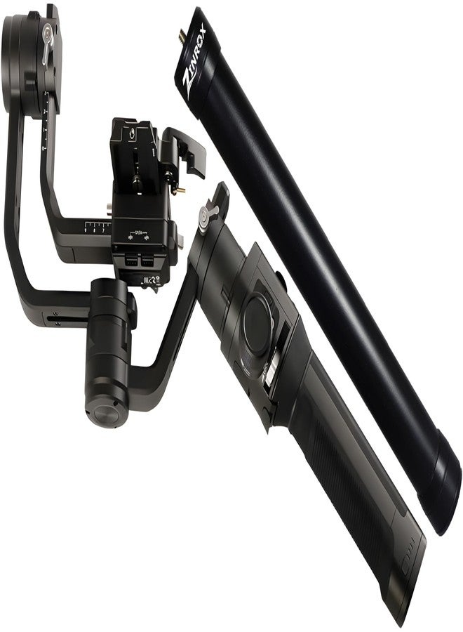 ZINROX® Gimbal Extension Rod: Made in India - Durable, Lightweight and Robust Aluminum Alloy Pole with Universal 1/4" Thread Mount - Compatible with All Gimbals Stabilizers and Cameras - Image 2