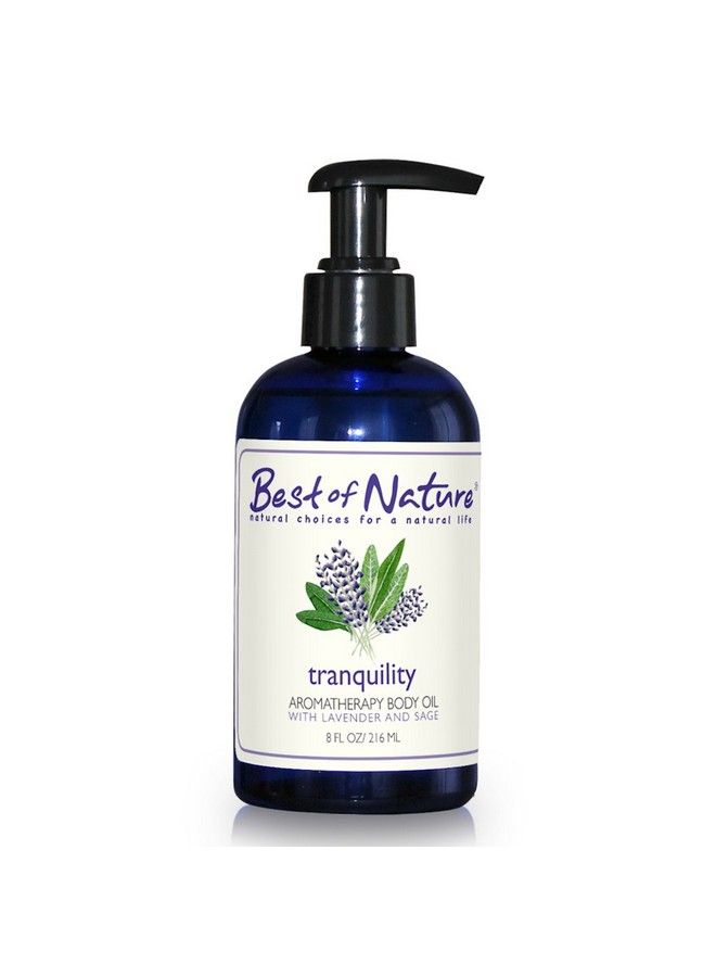 Best of Nature Tranquility Aromatherapy Body Oil 8Oz 100% Pure & Natural - Image 2