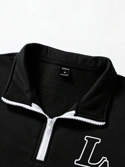 Trillion Men's Full Sleeve Printed Sweatshirt for Men, Black, Small - Image 3