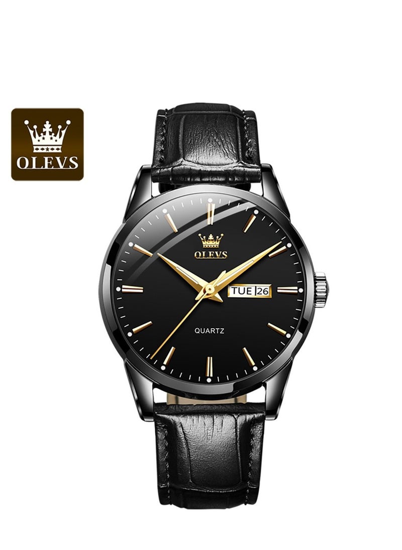 OLEVS - Men's Simple Waterproof Watch - Image 1