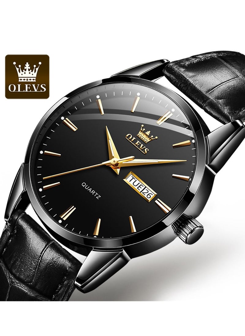 OLEVS - Men's Simple Waterproof Watch - Image 1