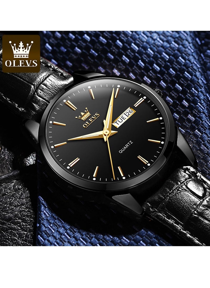 OLEVS - Men's Simple Waterproof Watch - Image 1