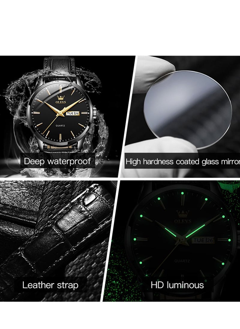 OLEVS - Men's Simple Waterproof Watch - Image 1