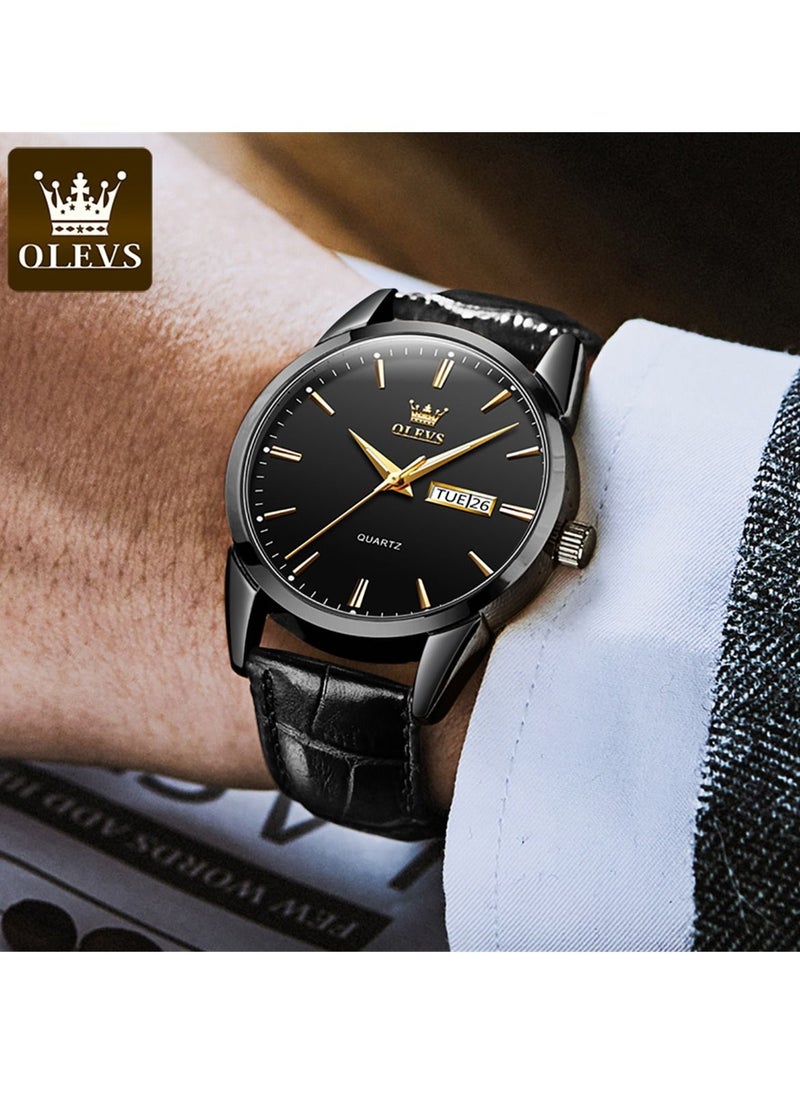OLEVS - Men's Simple Waterproof Watch - Image 1