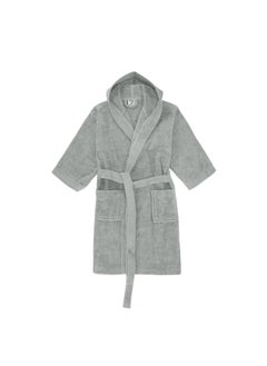 Daffodil (Grey) Premium 10 Year Kids Hooded Bathrobe (120x124 Cm) Terry Cotton, Highly Absorbent and Quick dry, Hotel and Spa Quality Bathrobe for Boy and Girl-400 Gsm - pzsku/Z5BF9D9948D1CC026BD43Z/45/_/1733475147/3fef8824-cdce-426e-a5e2-fdfadfc7c0bb