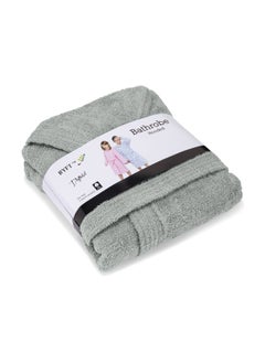 Daffodil (Grey) Premium 10 Year Kids Hooded Bathrobe (120x124 Cm) Terry Cotton, Highly Absorbent and Quick dry, Hotel and Spa Quality Bathrobe for Boy and Girl-400 Gsm - pzsku/Z5BF9D9948D1CC026BD43Z/45/_/1733475156/63f2be85-a288-4278-b85b-5c254662a8cb