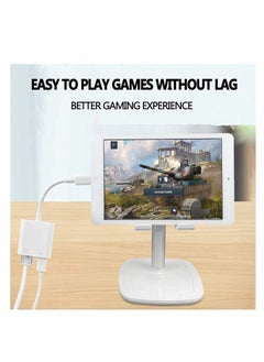 Excefore Lightning to RJ45 Ethernet LAN Network Adapter with Charge Port for Select iPhone, for iPad Models 100Mbps Charging Plug and Play  - Image 5