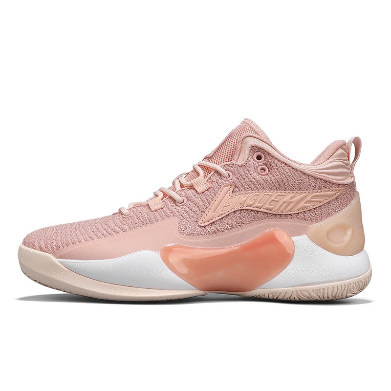 Basketball Shoes Men And Women Children And Teenagers Students Mesh Breathable Non-Slip Md Soft Bottom Wear-Resistant Sports Basketball Shoes - Image 5