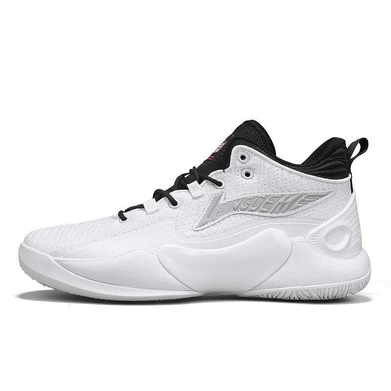 Basketball Shoes Men And Women Children And Teenagers Students Mesh Breathable Non-Slip Md Soft Bottom Wear-Resistant Sports Basketball Shoes - Image 4