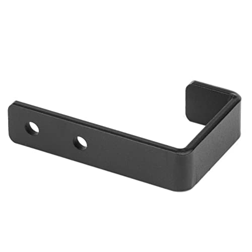 OTTFF 4 Pcs 4-3/8" Heavy Duty Black Steel J Hooks, Wall Mount Utility Hook for Hanging Barbells Garage Storage - Image 3