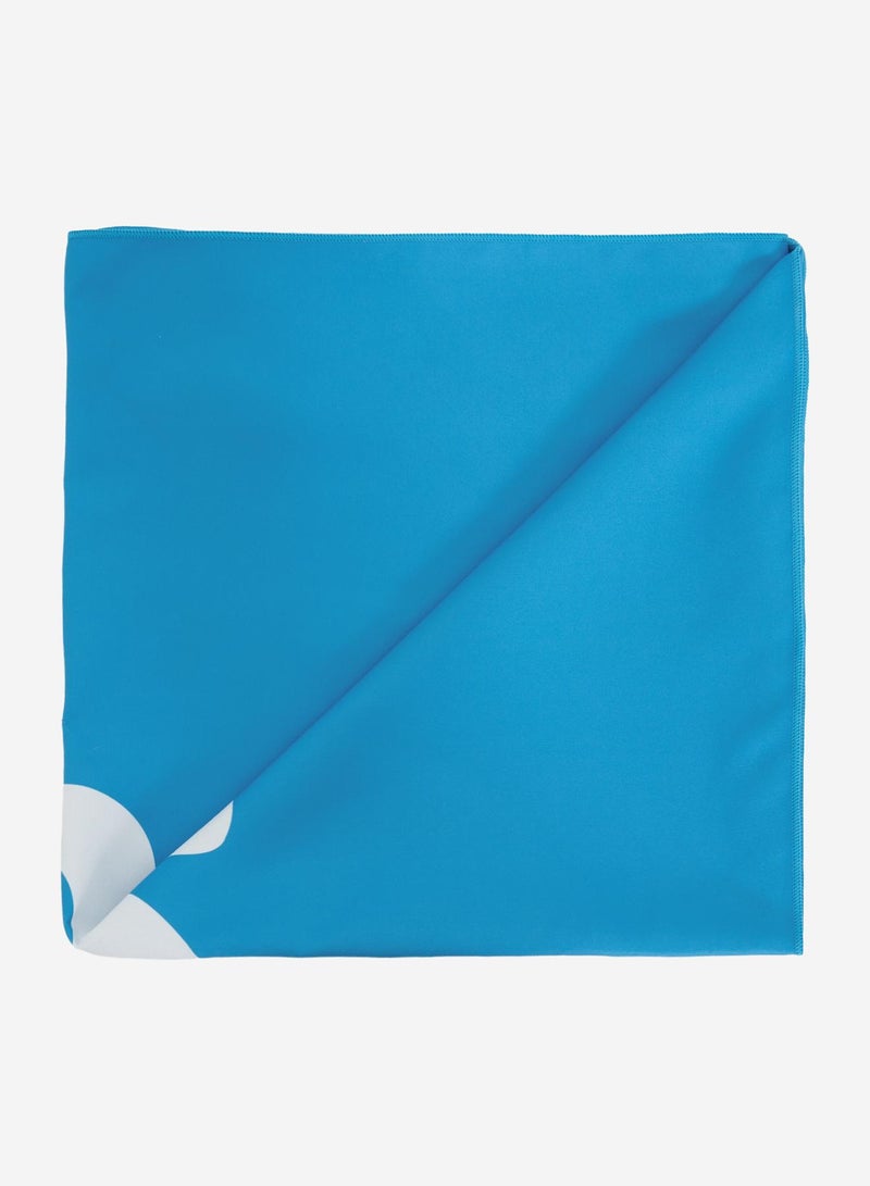 Joss Absorbent Microfiber Towel  Blue, One Size, Quick-Drying, Soft And Moisture-Absorbing, Convenient Hanging Loop, Ideal For Pool & Beach - Image 3