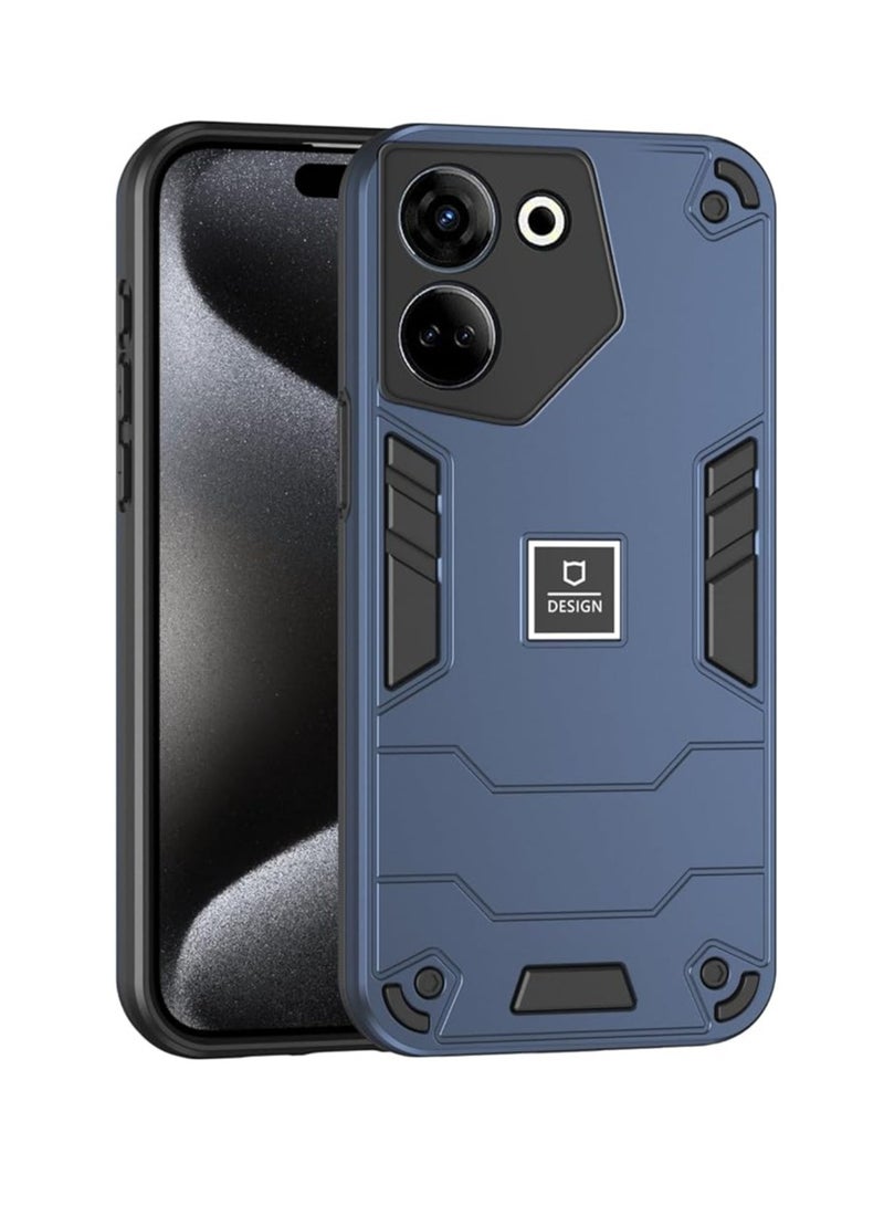 general The phone case is compatible with Tecno Camon 20 Pro 5G, compatible with Tecno Camon 20 Pro 5G CK8n, double-layer protective case anti-drop TPU+PC mobile phone case