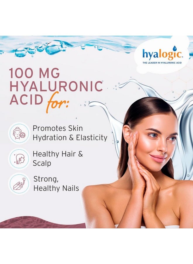 Hyalogic Liquid Hyaluronic Acid Supplement - Ingestible Skin Support With 100Mg Hyaluronic Acid And 100Mg Msm - Natural Hydration For The Face, Eyes And Lips - High Molecular Weight Formula - 12 Oz  - Image 4