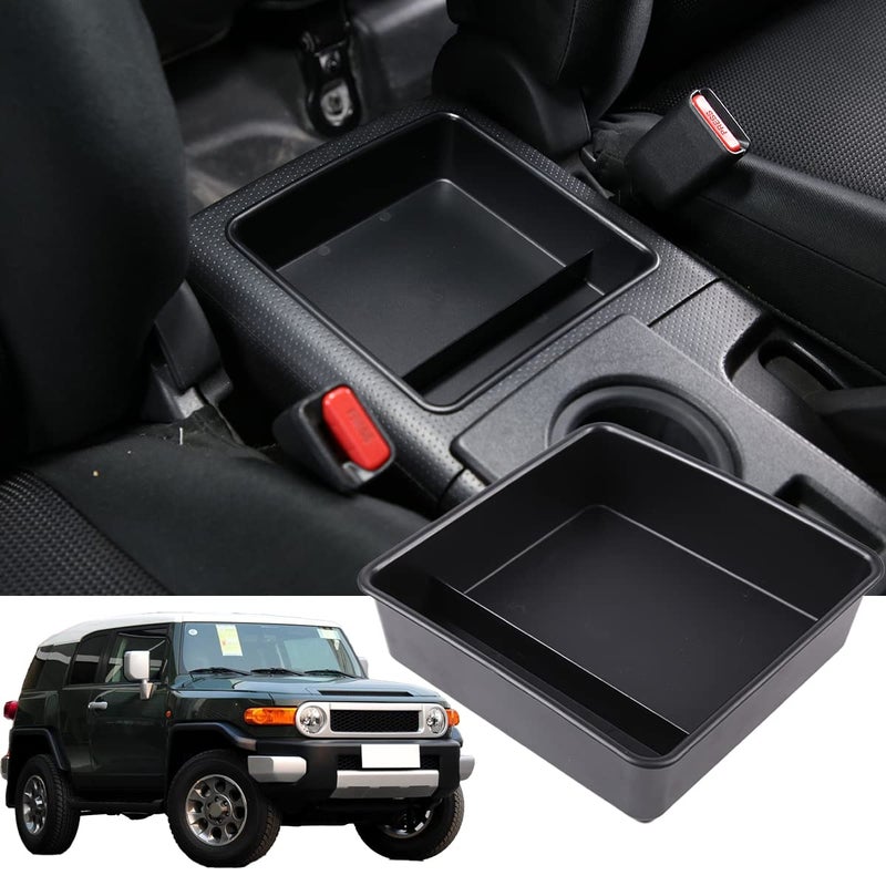 YUECHI For Toyota FJ Cruiser 20072021 car center console side outlet storage bag trunk storage box Central control armrest box storage box