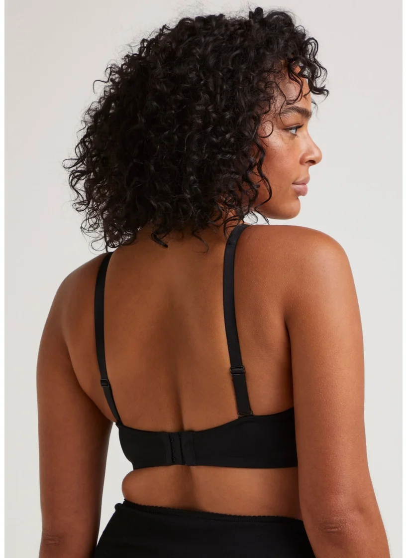 Matalan DD+ Black Non-Padded Multiway Bra