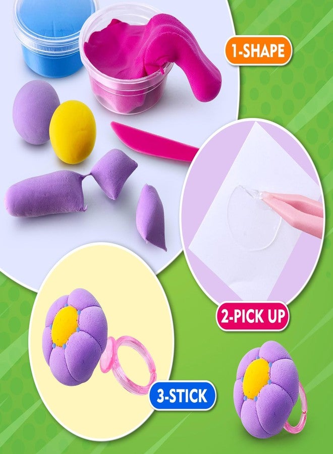 ESSENSON Air Dry Clay Kit, 66 Colors Modeling Magic Clay DIY Jewelry Making, Crafts School Projects, Ideal Party Favors Craft Gift for Kids - Image 3