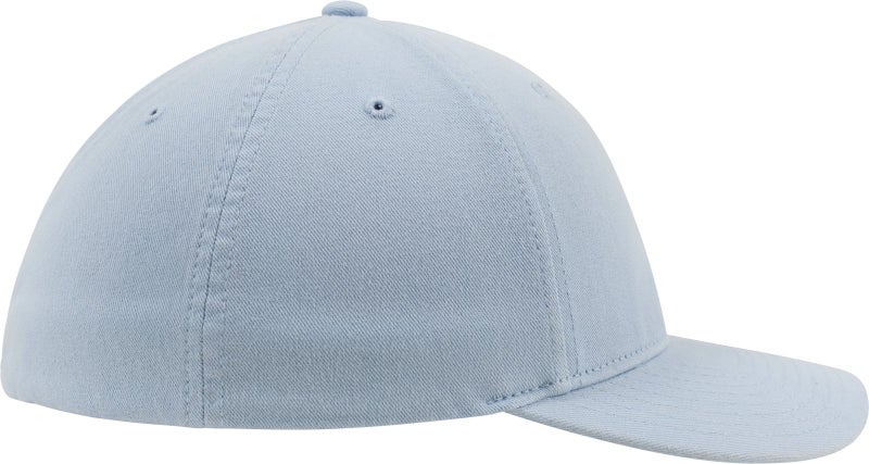 Flexfit Garment Washed Cotton Dad Hat, lightblue, S/M - Image 3