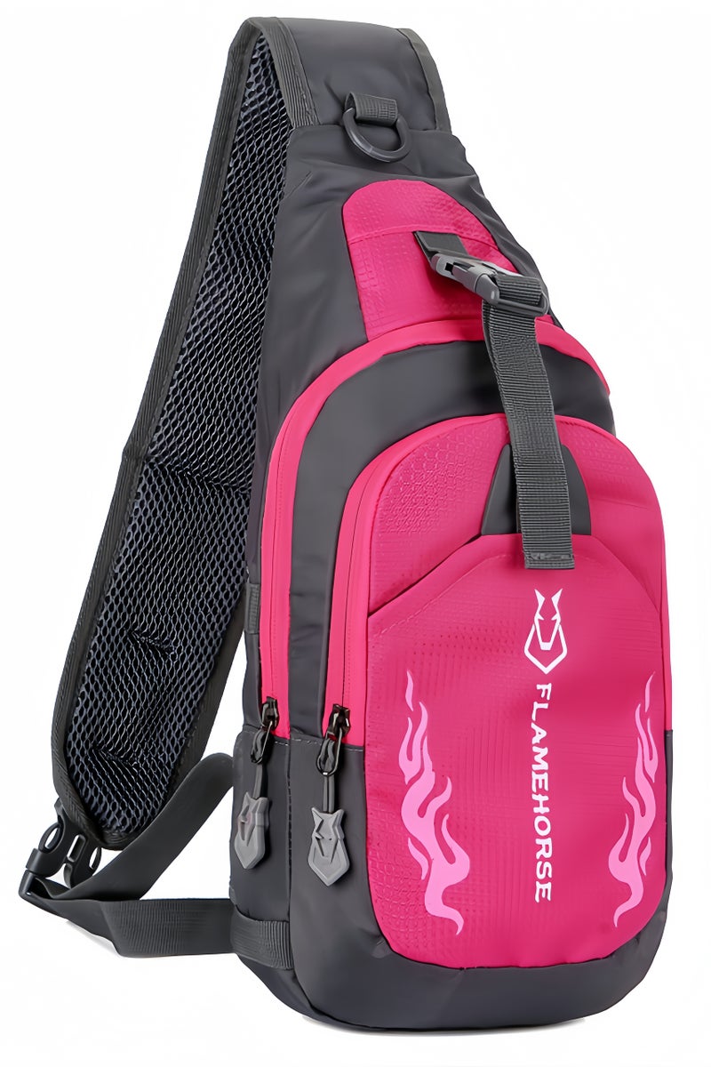 فليم هورس حقيبة كتف خفيفة الوزن للغاية وصلت حديثًا، حقيبة ظهر كاجوال للرجال والنساء، حقيبة صدر خارجية، حقيبة ظهر خفيفة للسفر، حقيبة كتف خفيفة